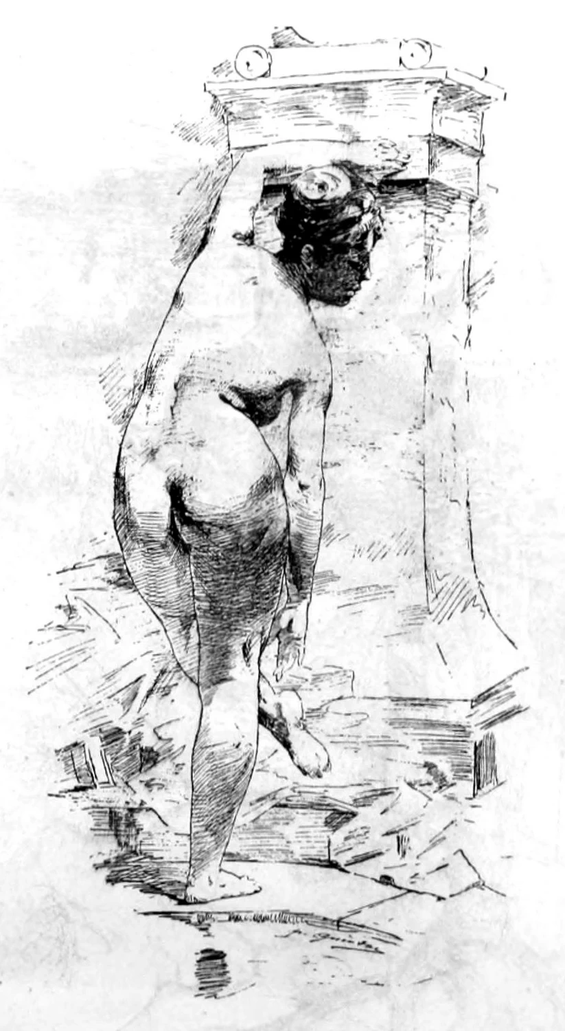 François Paul Auguste Quinsac - Il bagno